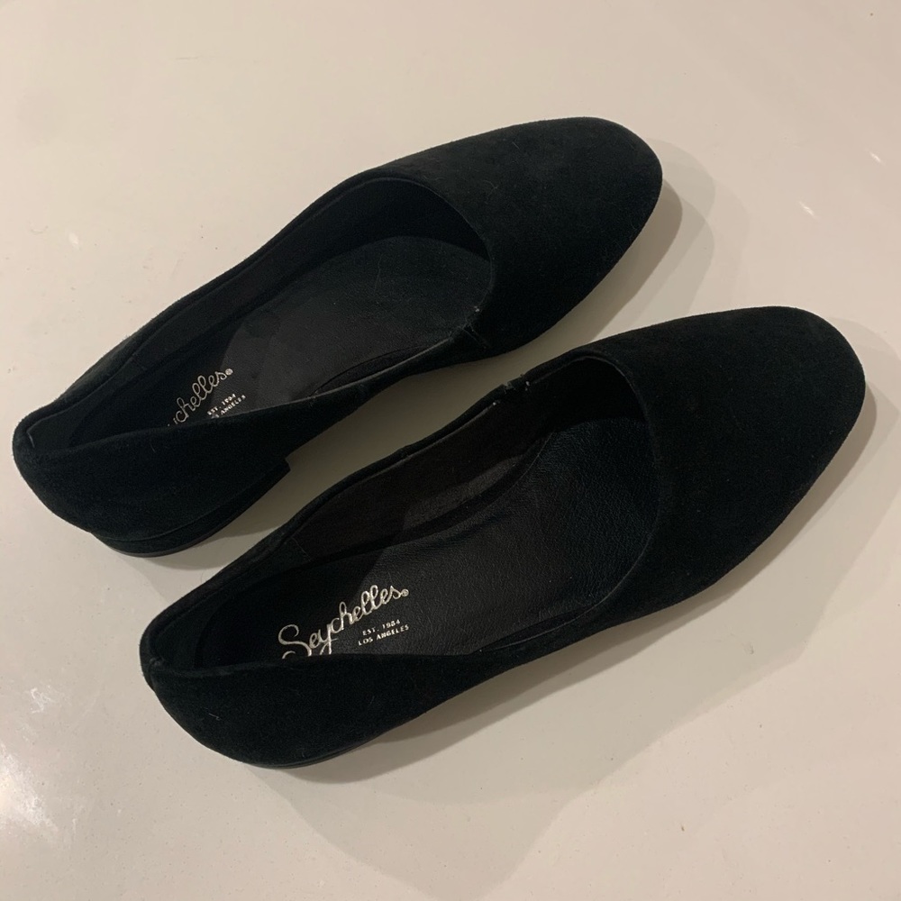 Seychelles suede ballet flats